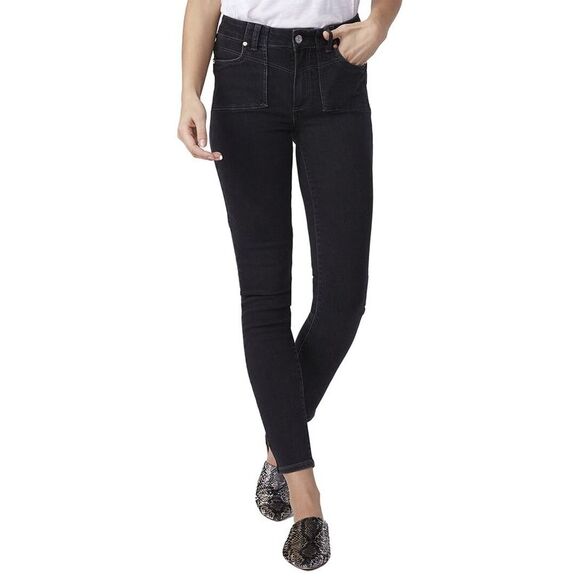 Paige WomensHoxton Midnight Star High Rise Ultra Skinny Ankle Jean
